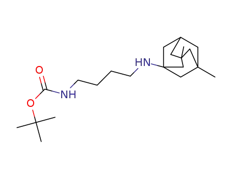 tert-butyl (4-((3,5-dimethyladamantan-1-yl)amino)butyl)carbamate