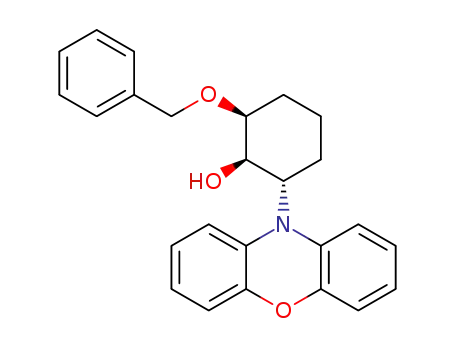 (1R,2S,6S)-2-(benzyloxy)-6-(10H-phenoxazin-10-yl)cyclohexan-1-ol