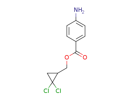 2,2-dichlorocyclopropylmethyl 4-aminobenzoate