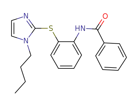 N-(2-((1-butyl-1H-imidazol-2-yl)thio)phenyl)benzamide