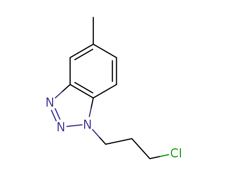 1-(3-chloropropyl)-5-methyl-1H-benzo[d]-[1,2,3]triazole