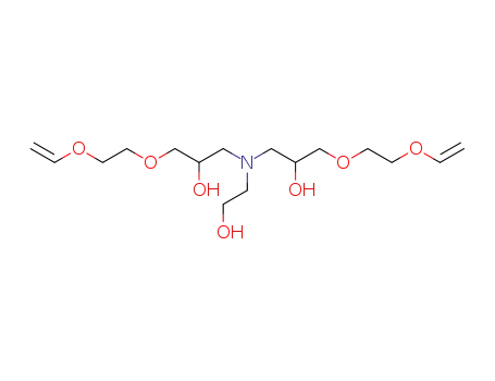 1-{(2-Hydroxy-ethyl)-[2-hydroxy-3-(2-vinyloxy-ethoxy)-propyl]-amino}-3-(2-vinyloxy-ethoxy)-propan-2-ol