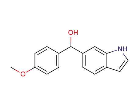 6-indolyl-(4-methoxyphenyl)methanol