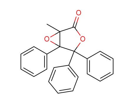 α,β-epoxy-α-methyl-β-phenyl-γ-(diphenyl)butyrolactone
