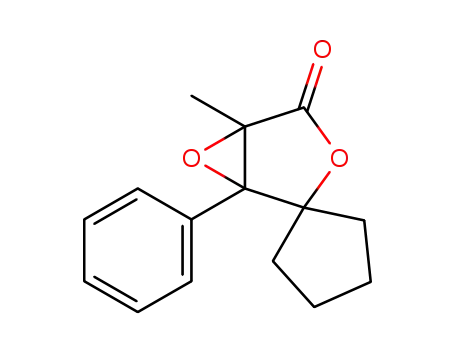 α,β-epoxy-α-methyl-β-phenyl-γ-(cyclopentyl)butyrolactone