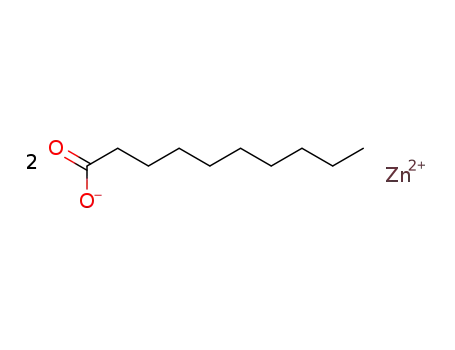 Molecular Structure of 13040-17-0 (ZINC CAPRATE)