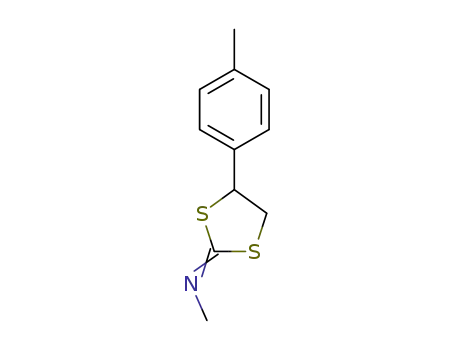 N-methyl-4-(p–tolyl)-1,3-dithiolan-2-imine