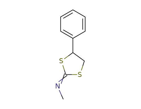 N-methyl-4-phenyl-1,3-dithiolan-2-imine