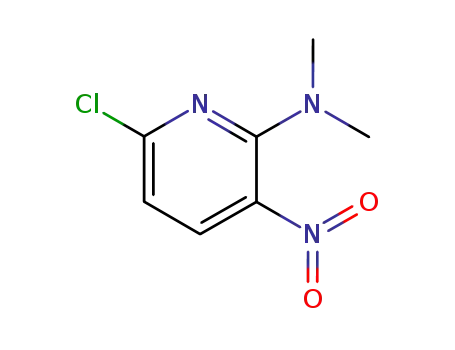 6-chloro-2-dimethylamino-3-nitropyridine