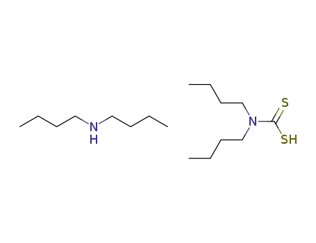 Molecular Structure of 2391-80-2 (dibutylammonium dibutyldithiocarbamate)