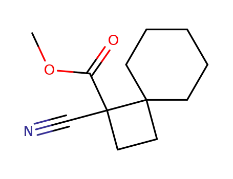 1-Cyano-spiro[3.5]nonane-1-carboxylic acid methyl ester