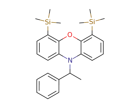 4,6-bis(trimethylsilyl)-10-(α-methylbenzyl)phenoxazine