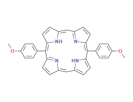 5,15-bis(4′-methoxyphenyl)porphyrin