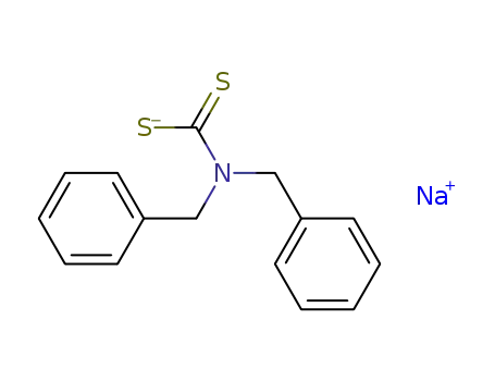 Carbamodithioic acid,N,N-bis(phenylmethyl)-, sodium salt (1:1)