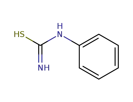 Molecular Structure of 103-85-5 (1-Phenyl-2-thiourea)