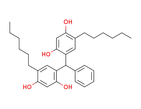 bis(2,4-dihydroxy-5-hexyl-1-phenyl)phenylmethane