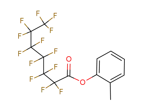 2,2,3,3,4,4,5,5,6,6,7,7,7-Tridecafluoro-heptanoic acid o-tolyl ester