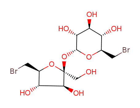 a-D-Glucopyranoside,6-bromo-6-deoxy-b-D-fructofuranosyl6-bromo-6-deoxy- cas  33585-15-8