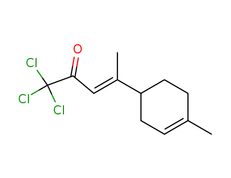 (E)-1,1,1-Trichloro-4-(4-methyl-cyclohex-3-enyl)-pent-3-en-2-one