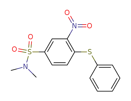 N,N-dimethyl-3-nitro-4-(phenylthio)benzenesulfonamide