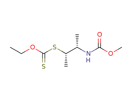 ethyl S-threo-3 (methoxycarbamoil) 2-butylxanthate