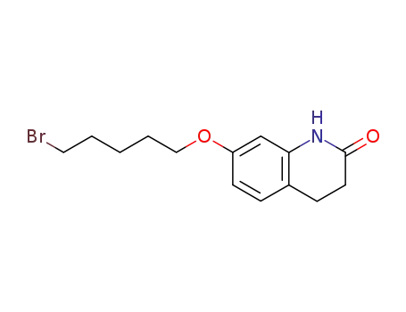 Molecular Structure of 63309-41-1 (2(1H)-Quinolinone, 7-[(5-bromopentyl)oxy]-3,4-dihydro-)