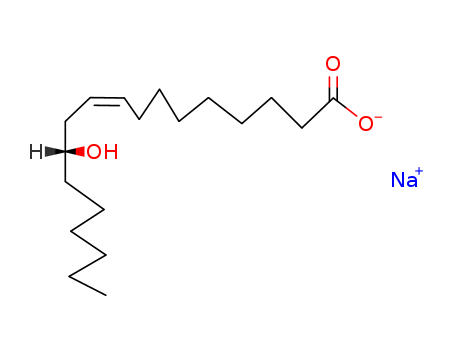 9-Octadecenoic acid,12-hydroxy-, sodium salt (1:1), (9Z,12R)-(5323-95-5)
