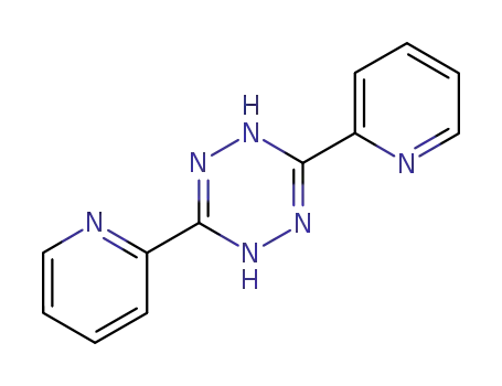 Molecular Structure of 1671-86-9 (3,6-di(pyridin-2-yl)-1,4-dihydro-1,2,4,5-tetrazine)