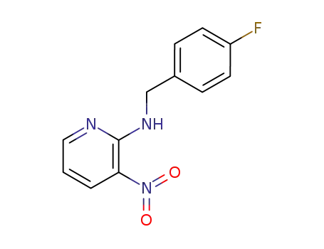 N-<(4-fluorophenyl)methyl>-3-nitro-2-pyridinamine