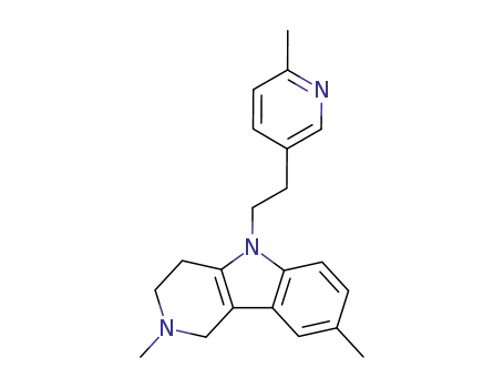 Molecular Structure of 3613-73-8 (Dimebolin)