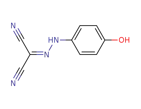 (4-hydroxyphenyl)carbonohydrazonoyl dicyanide