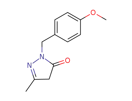 2-(4-methoxybenzyl)-5-methyl-2,4-dihydro-3H-pyrazol-3-one