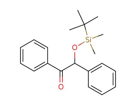 (2RS)-(+/-)-2-<<(1,1-dimethylethyl)dimethylsilyl>oxy>-1,2-diphenylethanone