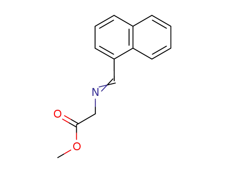 methyl 2-(1-naphthalenemethyleneamino)acetate