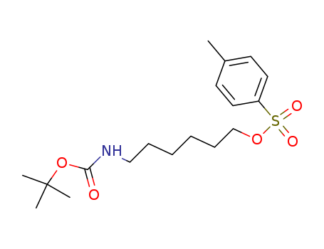 Carbamic acid, [6-[[(4-methylphenyl)sulfonyl]oxy]hexyl]-,
1,1-dimethylethyl ester