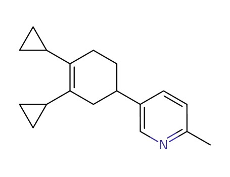 5-(3,4-Dicyclopropyl-cyclohex-3-enyl)-2-methyl-pyridine