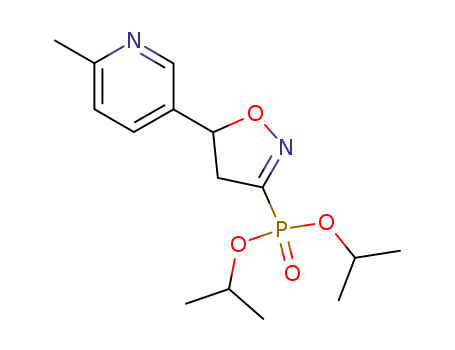 3-(diisopropoxyphosphinoyl)-5-(2-methylpyridin-5-yl)isoxazoline