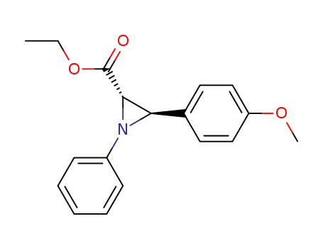 (2S,3R)-3-(4-Methoxy-phenyl)-1-phenyl-aziridine-2-carboxylic acid ethyl ester