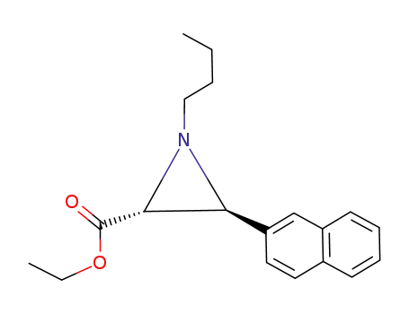 (2R,3S)-1-Butyl-3-naphthalen-2-yl-aziridine-2-carboxylic acid ethyl ester