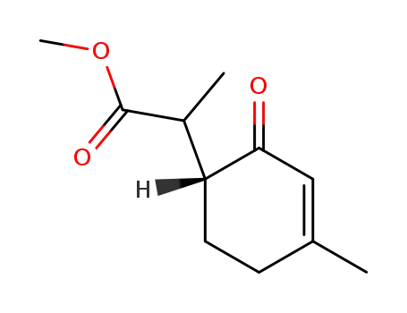 2-((R)-4-Methyl-2-oxo-cyclohex-3-enyl)-propionic acid methyl ester