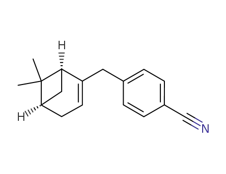 4-((1S,5R)-6,6-Dimethyl-bicyclo[3.1.1]hept-2-en-2-ylmethyl)-benzonitrile