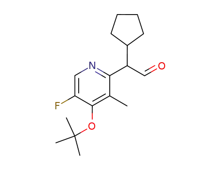 (4-tert-Butoxy-5-fluoro-3-methyl-pyridin-2-yl)-cyclopentyl-acetaldehyde