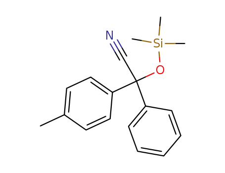 4-Methylbenzophenone O-trimethylsilylcyanohydrin