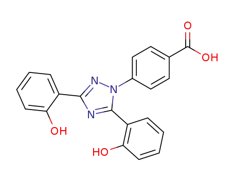 Benzoic acid,4-[3,5-bis(2-hydroxyphenyl)-1H-1,2,4-triazol-1-yl]-