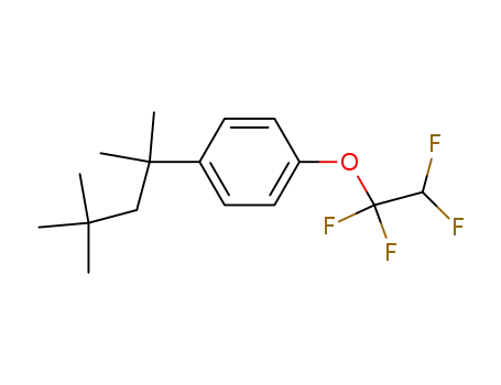 1,1,3,3-tetramethyl-1-[p-(1,1,2,2-tetrafluoroethoxy)phenyl]butane