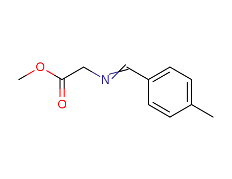 [(4-methyl-benzylidene)-amino]-acetic acid methyl ester