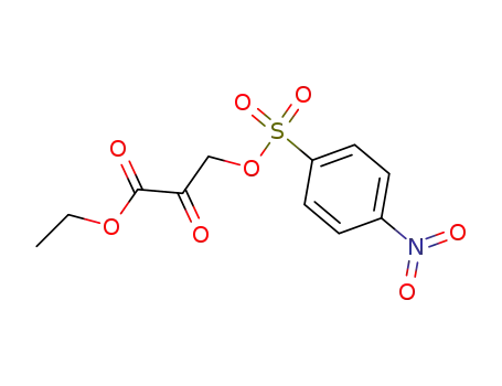 3-(4-nitro-benzenesulfonyloxy)-2-oxo-propionic acid ethyl ester