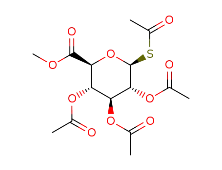 methyl (2,3,4-tri-O-acetyl-1-S-acetyl-1-thio-β-D-glucopyranosyl)uronate