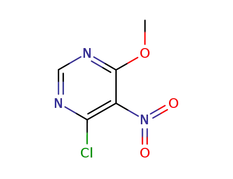 Molecular Structure of 52854-14-5 (4-CHLORO-6-METHOXY-5-NITROPYRIMIDINE)