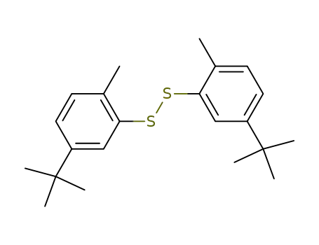 1,2-bis(5-(tert-butyl)-2-methylphenyl)disulfane